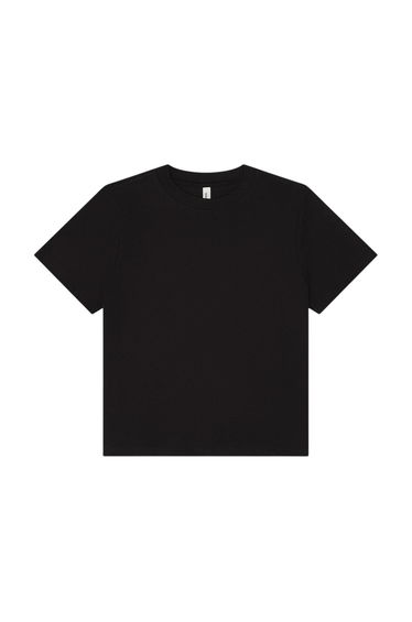 Bella + Canvas Womens/Ladies Heavyweight Boxy T-Shirt - Black