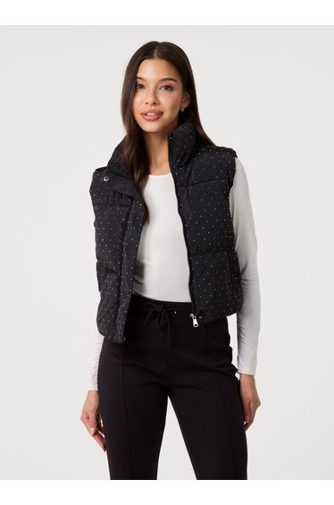Diamante Puffer Gilet