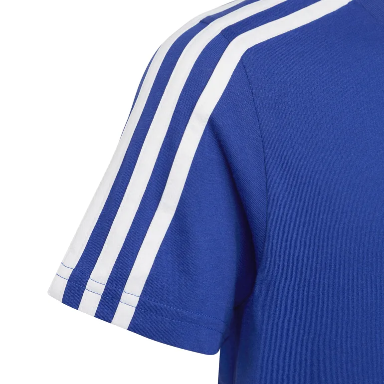 Essentials 3-Stripes Cotton T-Shirt - 10