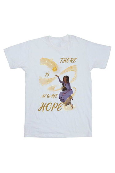 Wish Boys There Is Always Hope Cotton T-Shirt - White