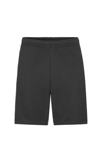 Fruit of the Loom Mens Lightweight Shorts - Black