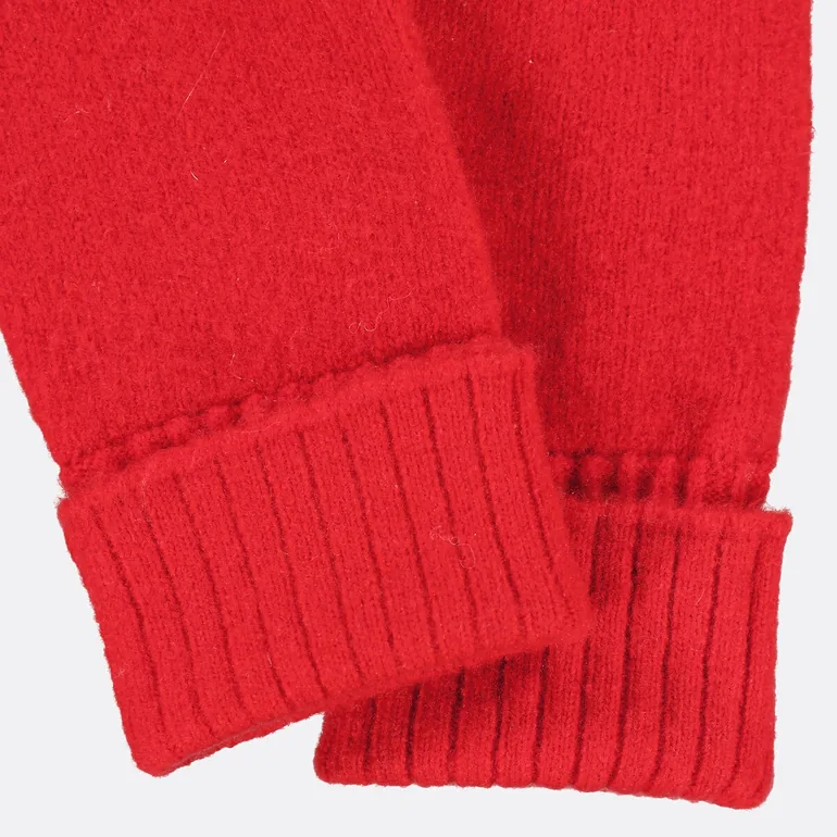 قفازات لا ريدوت كولكشنز باللون الأحمر - 1
