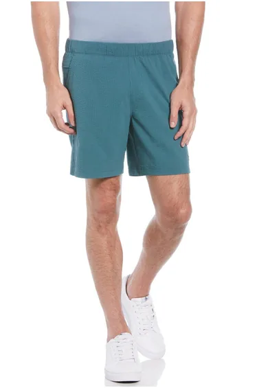 Seersucker Short Green