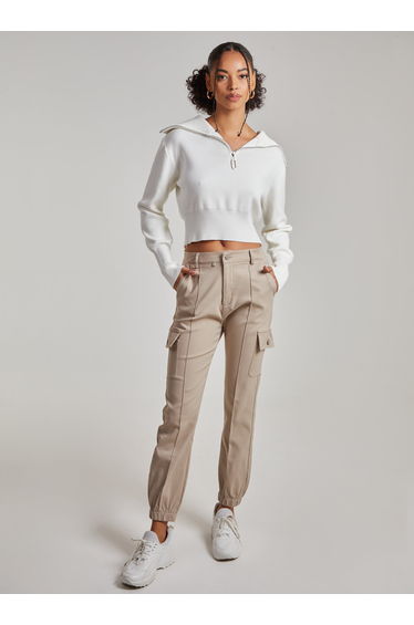 Utility Stretch Cargo Trousers