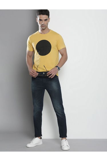 Men Skinny Fit Solid Jeans
