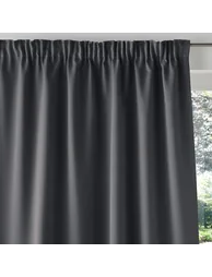 Voda Double-Sided Single Blackout Curtain with Gathered Header - 6