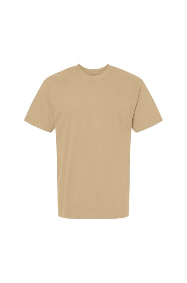 Gildan Unisex Adult Hammer Maxweight T-Shirt - Tan