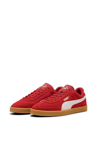 Club II Era Suede Red/White/Gold