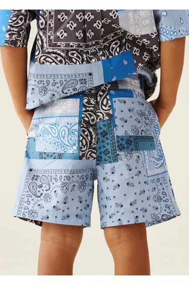 Bryson Bandana Print Short