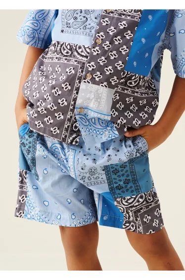 Bryson Bandana Print Short