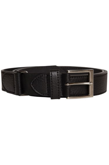 Duke Mens D555 Matthew Kingsize Xtenda Leather Belt - Black