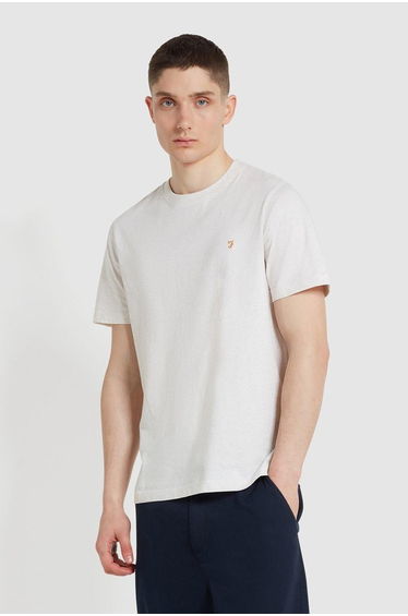 Danny Reg Short Sleeve Tee Ecru