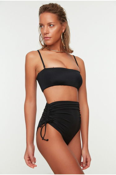 Bikini Bottom - Black - Plain