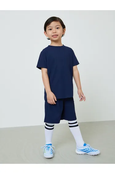 Boys Cotton Sports Jersey Shorts with Side Pocket