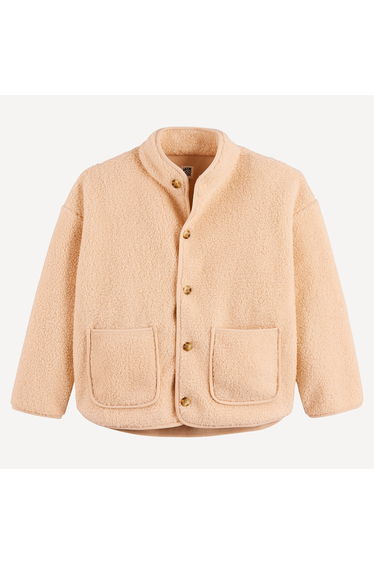 Lounge Jacket in Sherpa with Fleece Lining
