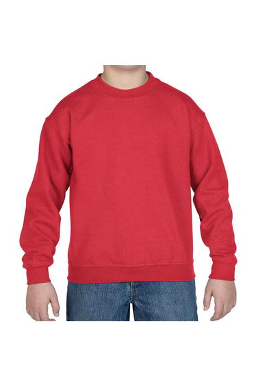 Gildan Childrens/Kids Heavy Blend Drop Shoulder Sweatshirt - Red