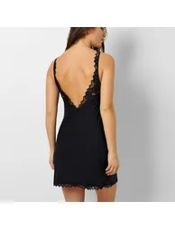 Floral Lace Nightie - 4