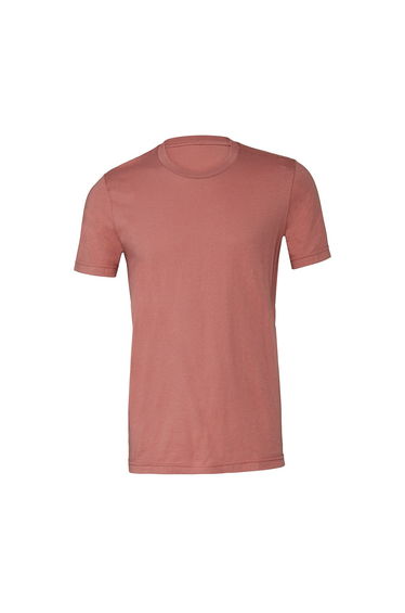 Bella + Canvas Adults Unisex Crew Neck T-Shirt - Mauve
