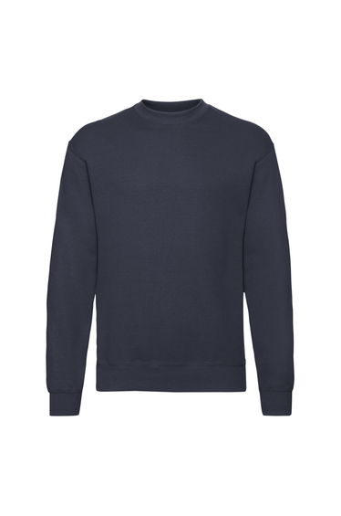 Fruit of the Loom Mens Classic 80/20 Set-in Sweatshirt - Deep Navy