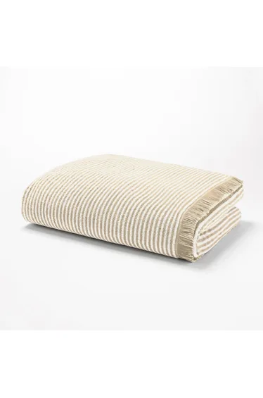 Striped Printed Cotton Bath Towel