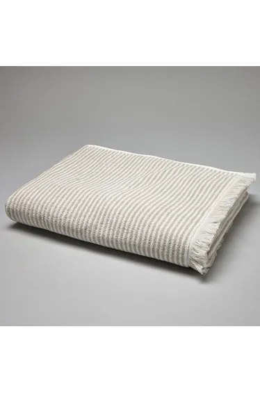 Striped Printed Cotton Bath Towel