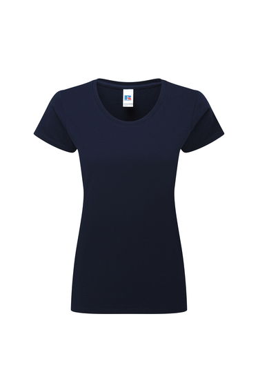 Russell Womens/Ladies Authentic Classic T-Shirt - French Navy