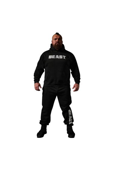 BEAST Mens Core Heavyweight Hoodie - Black