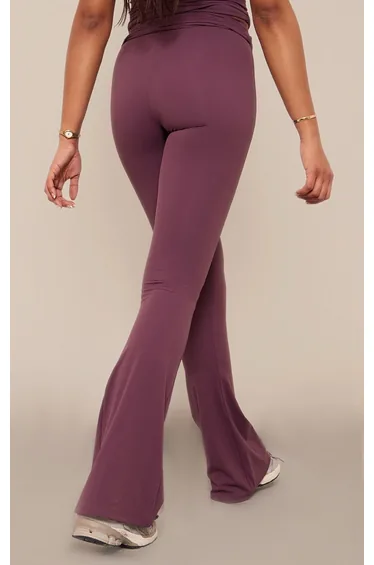 بنطلون بريتي ليتل ثينق بنفسجي بقصة واسعة - طويلات القامة