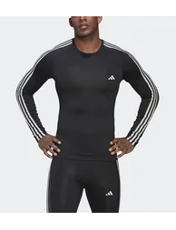 Techfit 3-Stripes Training Long-Sleeve Top