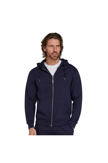 Raging Bull Mens Classic Zip Front Hoodie - Navy