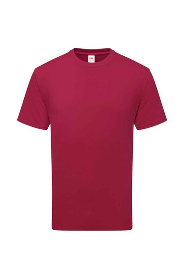 Fruit of the Loom Unisex Adult Cotton T-Shirt - Cranberry