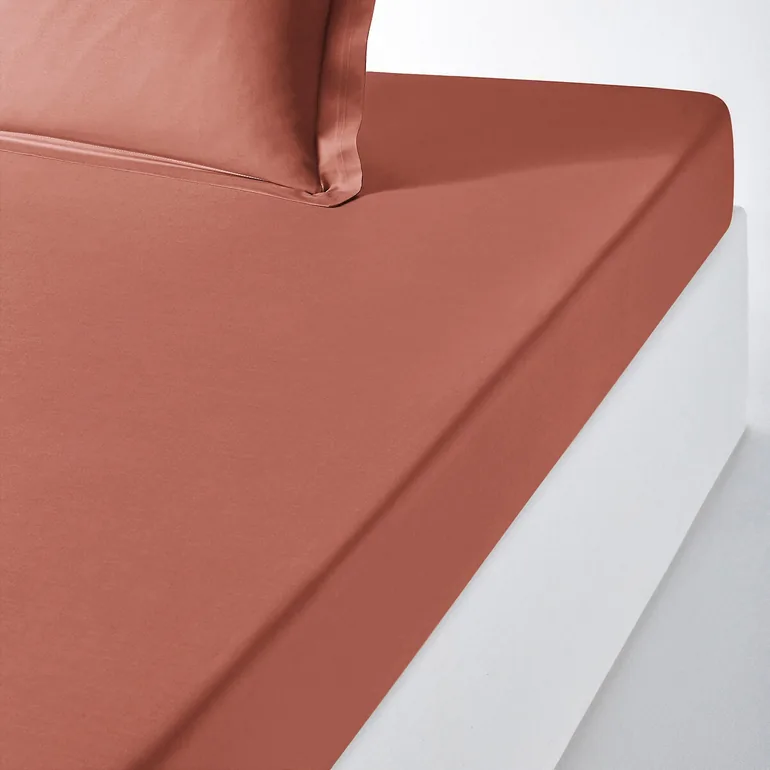 Scenario Plain 100% Organic Cotton Fitted Sheet