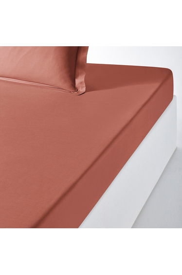 Scenario Plain 100% Organic Cotton Fitted Sheet