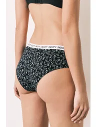 Snoopy print cotton 7-pack wide panties - 1