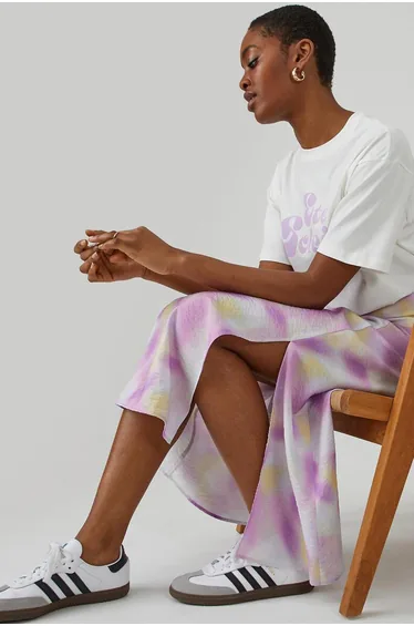 Tie Dye Midaxi Skirt