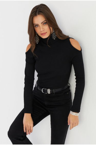 Women's Black Blouse