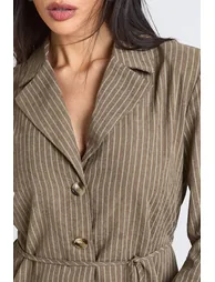 قميص مخطط - أخضر - 3