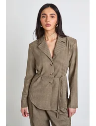 قميص مخطط - أخضر - 2