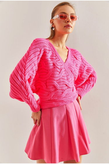 Women's Braided Tie Knitwear Cardigan