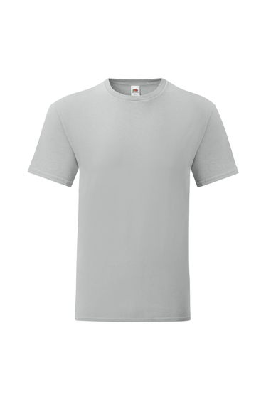 Fruit Of The Loom Mens Iconic T-Shirt - Zinc Grey