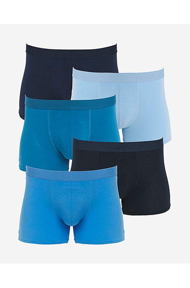 5 Pack Blue Hipsters