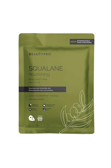 BEAUTYPRO SQUALANE Nourishing Face Sheet Mask 23ml