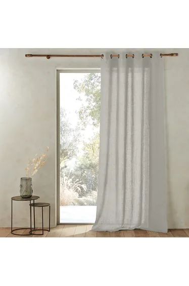 Romane 100% Washed Linen Curtain