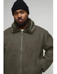 جاكيت بوهو مان أخضر - للمقاسات الكبيرة - 2