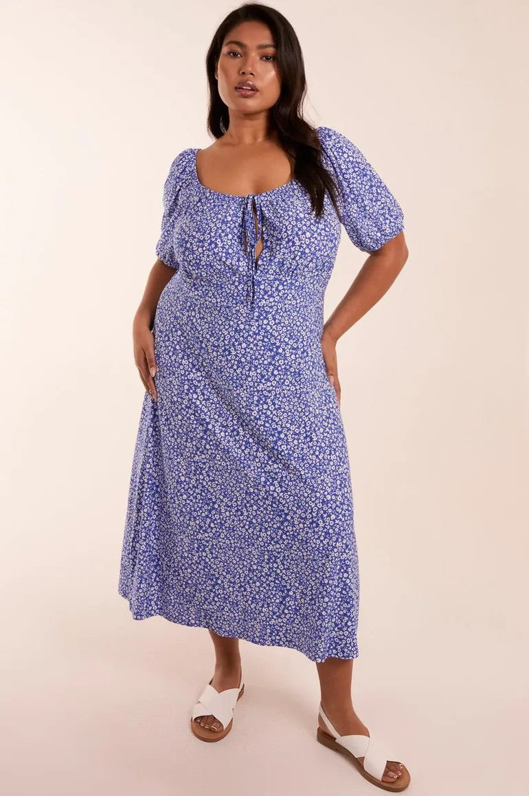 knee length dresses for ladies Cynise Cheri Milkmaid Dress