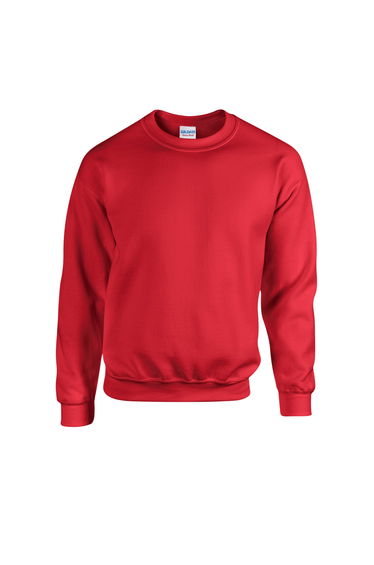 Gildan Mens Heavy Blend Sweatshirt - Red