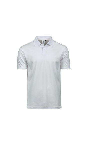 Tee Jays Mens Power Polo Shirt - White