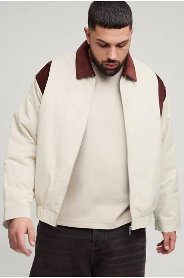 جاكيت مبطن - للمقاسات الكبيرة