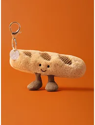 Amuseables Baguette Bag Charm in Beige (15cm) - 1