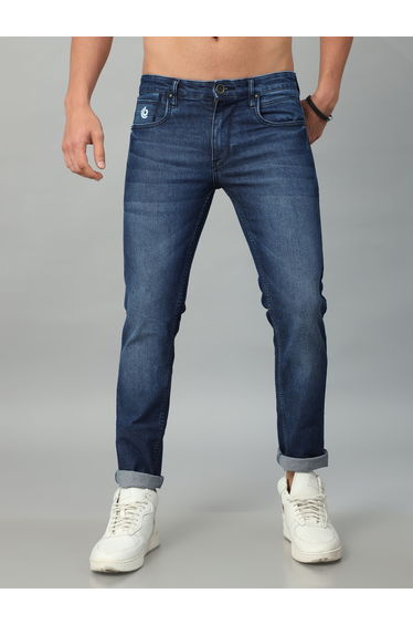 Mid Rise Regular Fit Faded Jeans